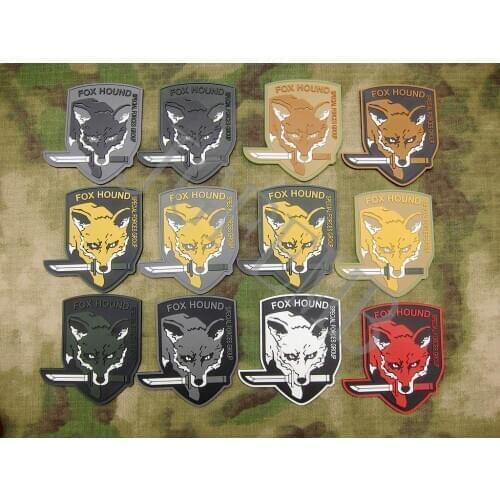 MGS FOXHOUND SPECIAL FORCE GROUP 3D PVC patch