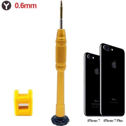 Newest Y 0.6 Precision Screwdriver for iPhone 7 7Plus Motherboard for Apple Watch Repair Tools with magnetize
