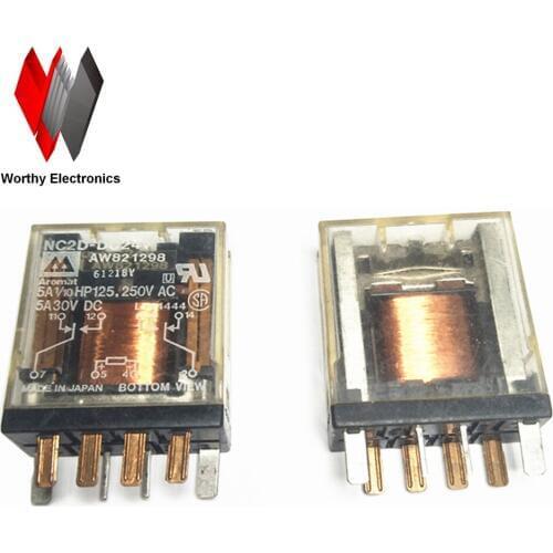Wholesale 10pcs.lot relay NC2D-DC24V