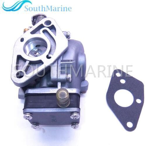 Outboard Motor T5-05000500 Carburetor Assy and T8-05000012 Gasket for Parsun HDX Makara T5 T5.8 T4 BM 2-stroke Boat Engine
