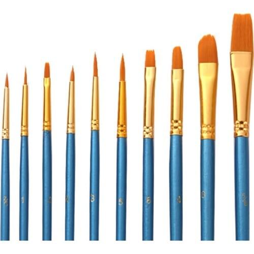 Нейлоновые кисти для рисования Ruixiang China At AliExpress