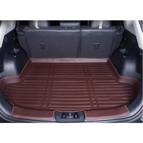 Car styling 3D three-dimensional PU tail box protective carpet pad trunk luggage pad for Nissan X-Trail X Trail T31 2017-2020