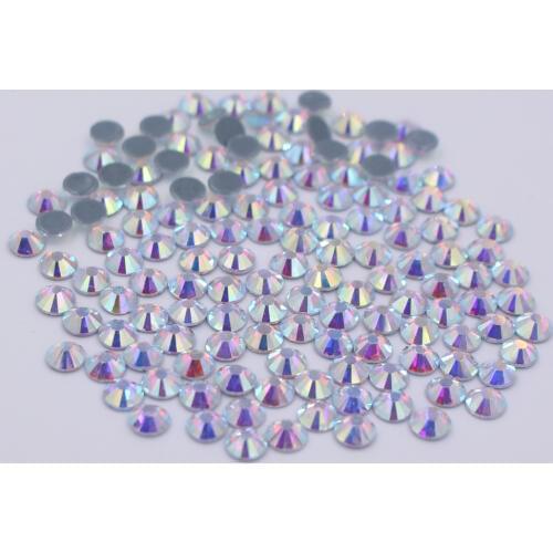 Rhinestones Ss6 Ss10 Ss16 Ss20 Ss30 Ss40 Crystal Strass Round Shiny Luxurious Stones And Crystals Hotfix Rhinestones For Clothes