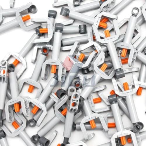 High-Tech Parts Linear Actuator 92693c01 Race Construction Vehicles Off-Road Car Model Set Bulk Accessory MOC Building Block Toy