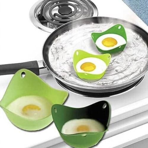 1pcs Egg Poachers Silicone Home Egg Cooker Pancake Cookware Bakeware Steam Eggs Plate Tray Healthy Egg Pancake Kitchen Tools