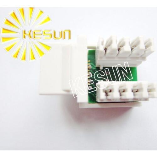 FREE SHIPPING 5PCS x CAT5E RJ45 Jack Female Network Module LAN Connector 8-406372-1 406372-1