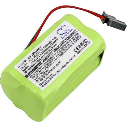 Cameron Sino Battery For Visonic 99-301712,GP130AAM4YMX Alarm System Battery Ni-MH 2000mAh / 9.60Wh