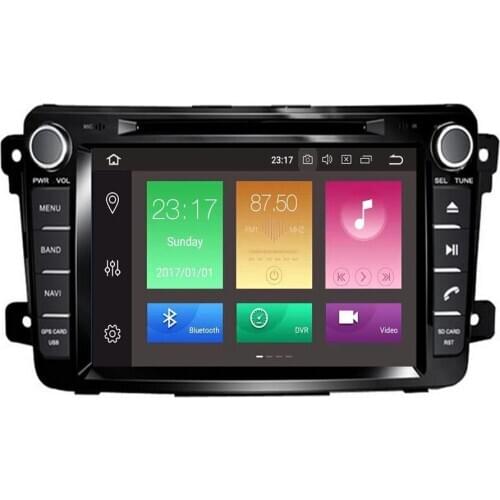 2Din Android 10 For Mazda CX9 Car DVD Player 8"GPS Navigation 4G+32G Phone Link Bluetooth RDS Car Radio Fast Boot