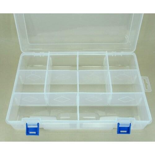 FREE Shipping detachable 10 compartments cross stitch storage box , floss thread bobbin boxes box