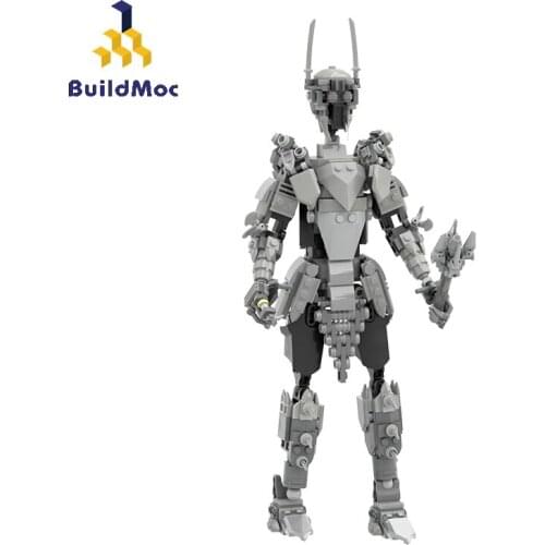 BuildMoc Technical Classic Novel Character Building Blocks MOC Technical Robot Model Bricks Toys For Children