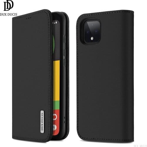 For Google Pixel 4 XL Case 6.3 inch Luxury Genuine Leather Wallet Case For Google Pixel4 XL 4XL Business Magnetic Flip Cover