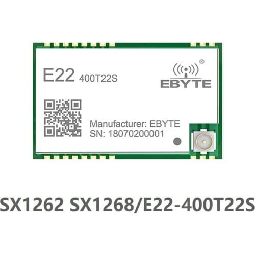E22-400T22S SMD UART SX1268 SX1262 Wireless Transmitter and Receiver SMD 433MHz RF Module RSSI Net Work TXCO Transceiver