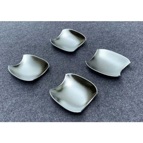 Chrome ABS Style Door Handle Bowl Cover Trim for 2019-2020 Toyota RAV4 A NEW