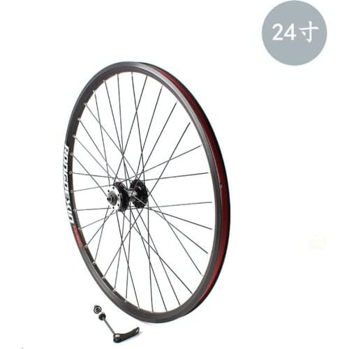 Mtb Wheelset 24 Inch 32 Holes Disc Brake Single Front Wheel Separately Rear Wheels Doulble Layer Aluminium Alloy 1.5 - 2.0 Tyre