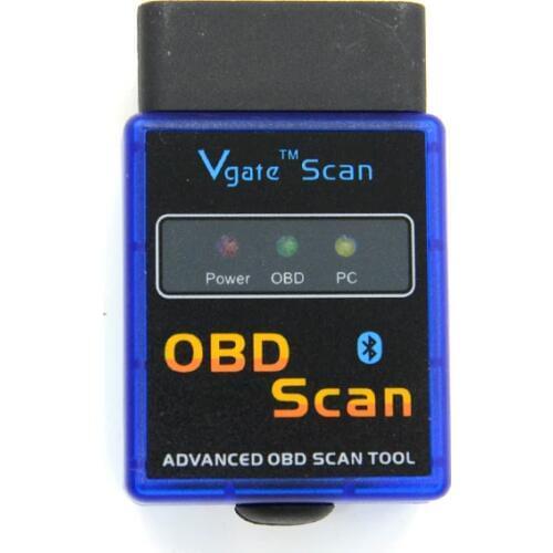 Best selling New MINI ELM 327 Bluetooth Vgate Scan OBD2 / advanced obd scan OBDII ELM327 V2.1 Code Scanner