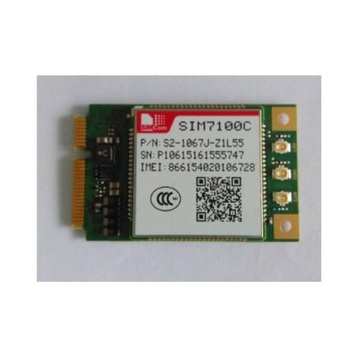SIM7100C PCIE 4G Communication Module 5 Mode LTE TDD FDD
