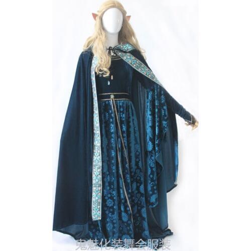 Adult Hooded Cloak Velvet Robe Cape halloween cape medieval velvet cloak cape