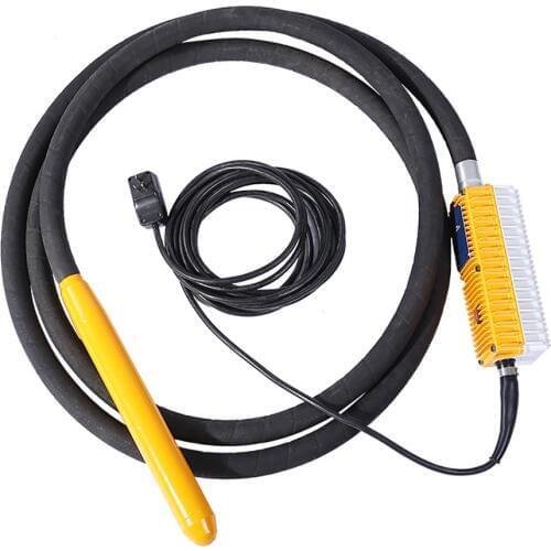 New 110V/220V Handheld Silent Electric Concrete Vibrator 3200N 200Hz 4 M High Frequency Portable Construction Insertion Vibrator