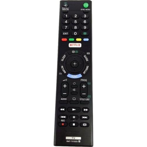 New New Remote Control for Sony RMT-TX102D RMT TX102D TV Remote for KDL-32R500C KDL-40R550C KDL-48R550C