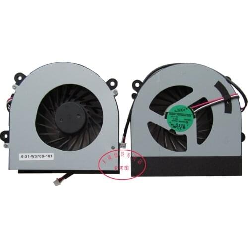 SSEA New CPU Fan for CLEVO W150 W150ER W350 W370ST W350ET W370ET K590S K660E K650C AB7905HX-DE3 6-31-W370S-101 6-23-AW15E-011