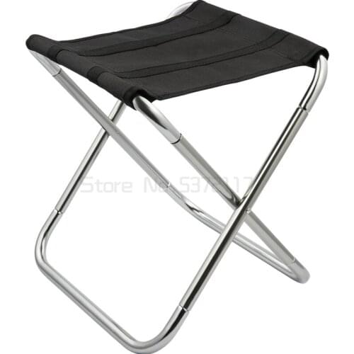 Folding stool portable outdoor bench ultra light Mazar camping small stool fishing stool fishing chair