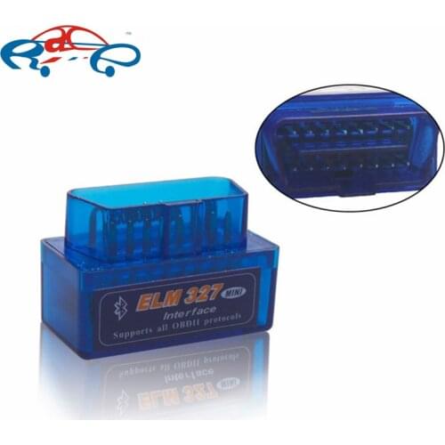 Super Mini ELM 327 Bluetooth V2.1 OBD II Adapter Auto Code Scanner OBD2 Mini ELM327 V2.1 Bluetooth Support OBDII Protocols