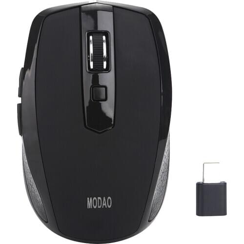 Type C Wireless Mouse 16000DPI Adjustable USB-C Receiver Mouse 2.4GHz Mice for Macbook/ Pro For Laptop Mouse 528#2