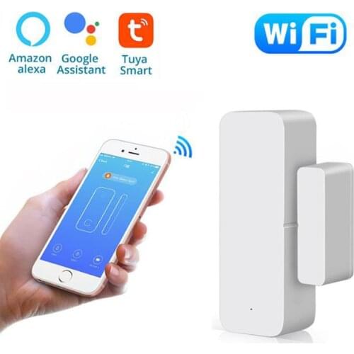 Tuya SmartLife WiFi Door Sensor Door Open / Closed Detectors WiFi App Notification Alert alarm support Alexa Google Home