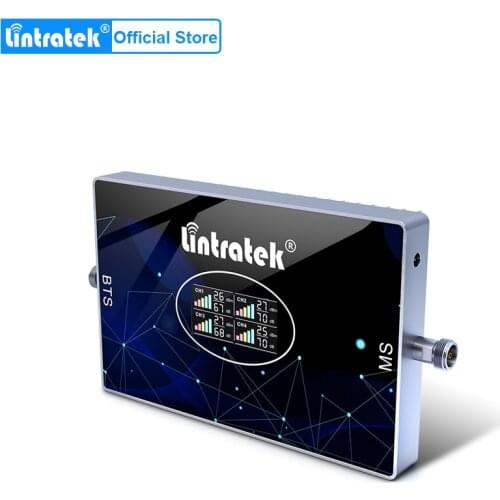 Lintratek amplificador signal booster 4g 3g gsm B28 700 850 1900 1700mhz cellular LCD four band Cell phone Amplifier Repeater