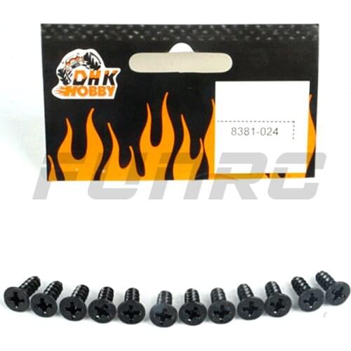 RC Car Parts 8381-024 DHK Hobby Screws Screw 8384 8382 8382 8135 1/8 Remote Control Model Short-course Truck Genuine Accessories