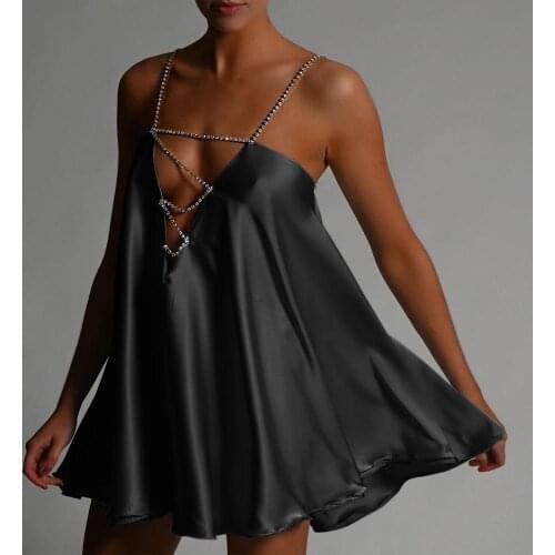 New Summer Women Sexy Hollow Out Dress Black Halter Neck Backless Off-The-Shoulder Chic And Comfortable Skin-Friendly S M L