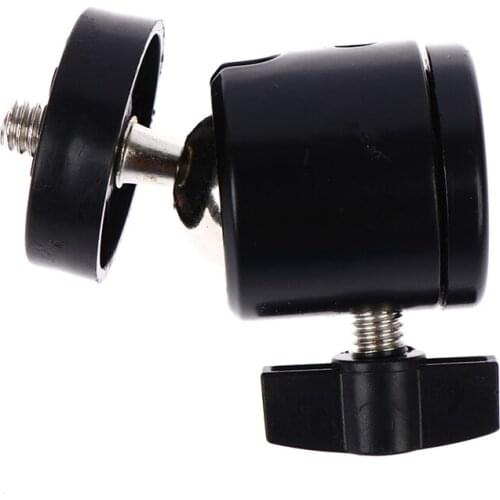 1pc Ball Head For Camera Tripod LED Light Flash Tripod Bracket Holder Mount
