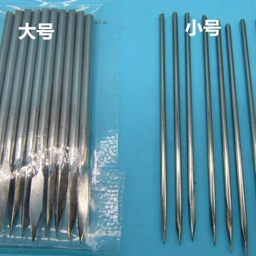 10 pcs 1.6*65mm/2.6*65mm acupuncture massage needle Stainless steel triangular needle bloodletting needle SZ