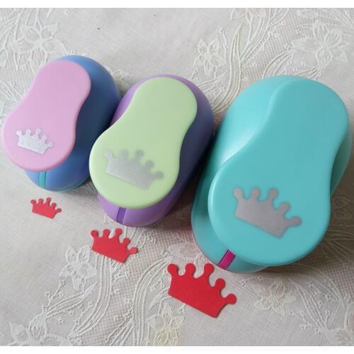 3pcs(5.0cm,3.8cm,2.5cm) crown shape craft punch set Scrapbooking school Paper Puncher eva hole punch free shipping