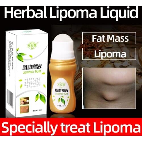 40ml Lipoma Eliminate Fluid Herbal Medicine Anti-Tumor Peeling liquid Body Hard Block Anti-Sticking Nemesis