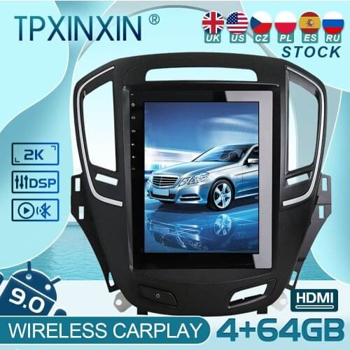 For Opel Regal lnsignia 2013-2017 Android 9 Carplay Radio Player Car GPS Navigation Head Unit Car stereo BT WIFI