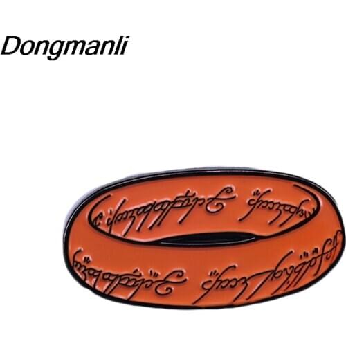 DZ117 Movie Enamel Pins Brooches Women Fashion Lapel Backpack Bags Badge Gifts Jewelry