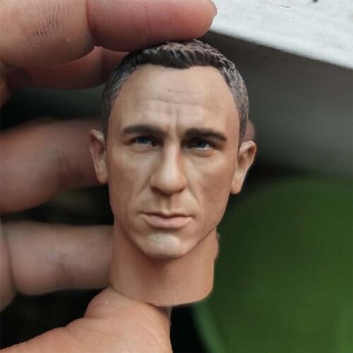 1/6 Daniel Craig James Bond Head Models Sculpt for 12''Figures Bodies Toys Gifts Collections DIY