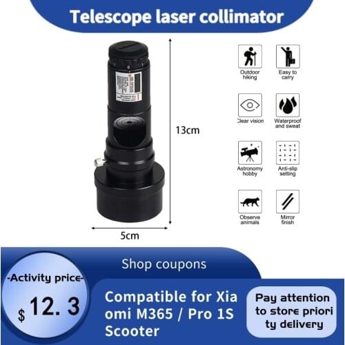 1.25 Inches Collimator 2INCH Adapter For Newtonian Marca Telescope Alignment 7 Bright Levels