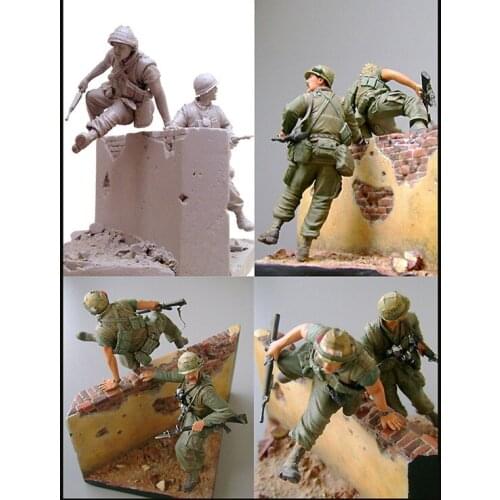 1/35 Resin Figure Model Kit Unassambled Unpainted E123