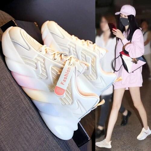 High quality fashion women shoes 2021 new classic white shoes women platform sneakers student sneakers zapato de mujer