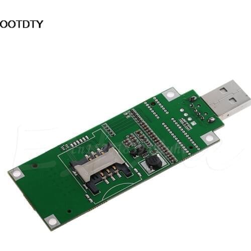 Mini PCI-e Wireless WWAN to USB Adapter card With SIM Card Slot Module testing - L059 New hot