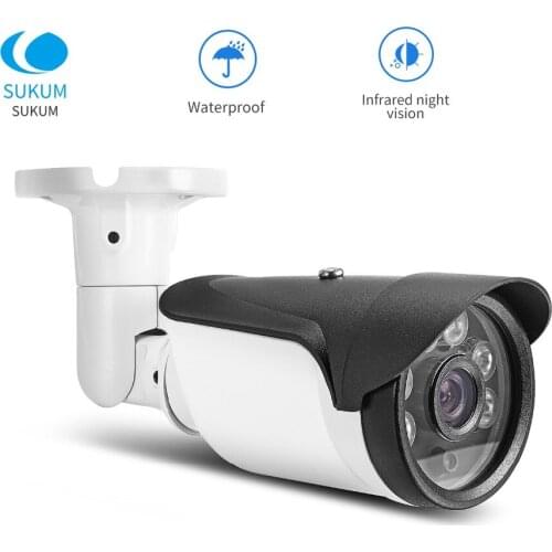 1080P Mini Bullet Outdoor Security HD Camera Waterproof 2.8mm Lens IR Night Vision Video Surveillance CCTV Cameras With OSD Menu