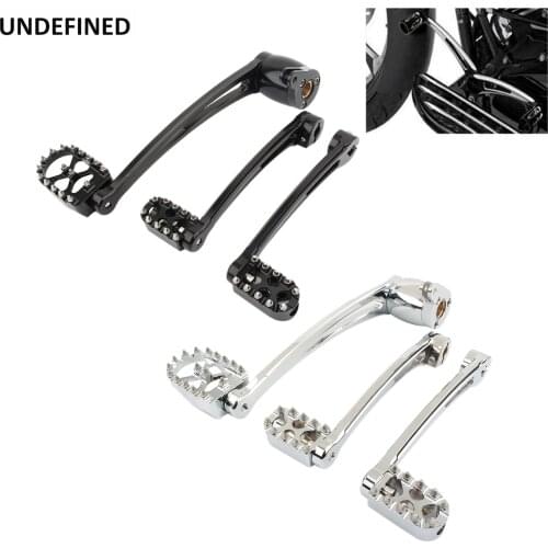 Brake Arm Pedal Kit Heel Shift Lever Shifter Pegs Pedals For Harley Touring Street Electra Glide Road King FLHR FLHX 2008-2013