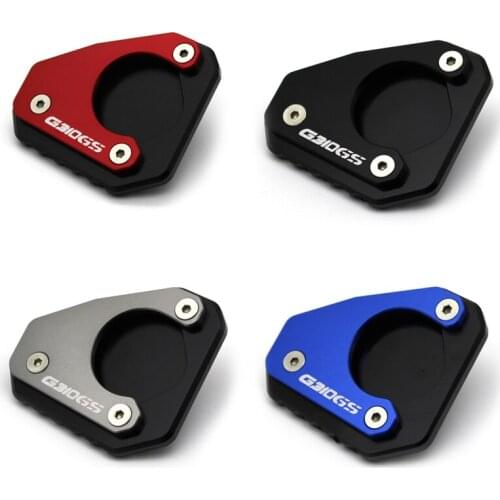 Motorcycle Kickstand Extension Plate Foot Side Stand Enlarge Pad for BMW G310GS G310 G 310 GS G310 GS G 310GS