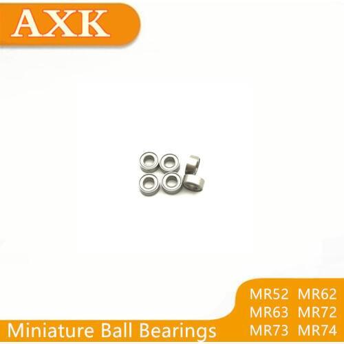 2021 Sale New 10pcs Mr52 Zz Mr62zz Mr63zz Mr72 Mr73 Mr74zz Mini Bearings 2x5x2.5 2x6x2.5 3x6x2.5 2x7x3 3x7x2.5 4x7x2.5mm