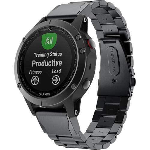 26 22 20MM Watchband Strap for Garmin Fenix 6X 6S 6 Pro 5X 5 5S 3HR D2Watch Quick Release Stainless steel strip Wrist Band Strap