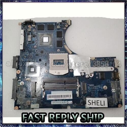 SHELI For Lenovo Y410P Motherboard with GT755M NM-A031 90003628 For 1080P