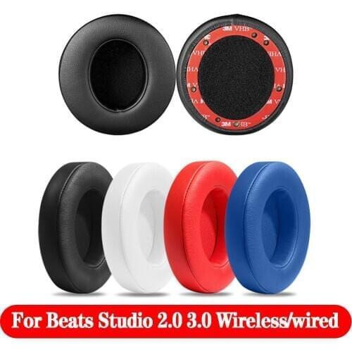 Replacement Ear Pads Soft Sponge Cushion for Beats Studio 2.0 3.0 Wireless Wired Headphone Accessories Earpads for Studio 2 3
