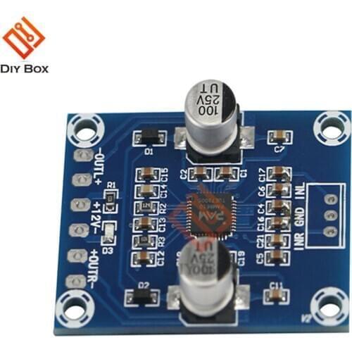 XH-M200 PAM8610 power Amplifier Board module DC12V 20W+20W Digital Power Audio AMP 2 Channel Sound System for TV Speaker